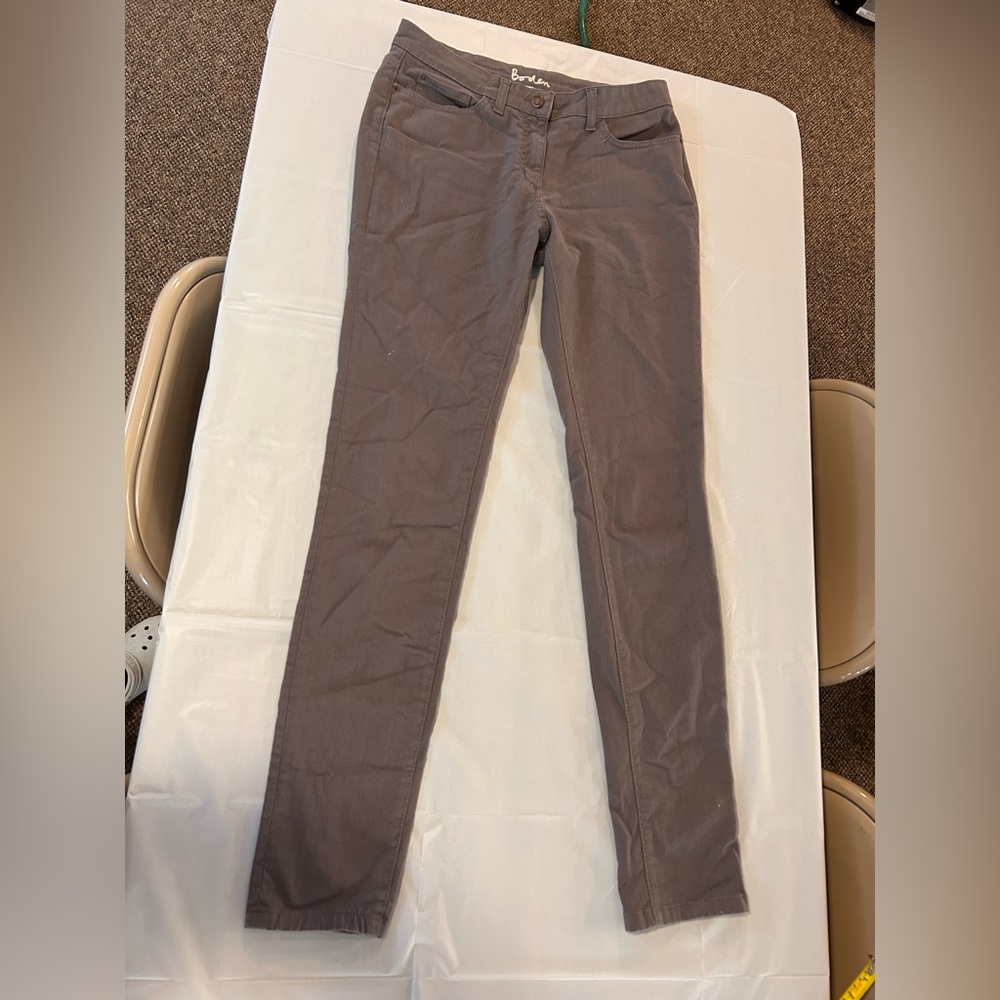 BODEN Light Gray Slim Leg Jeans Size 38L D; 40L F #WC114‎ Mid-rise